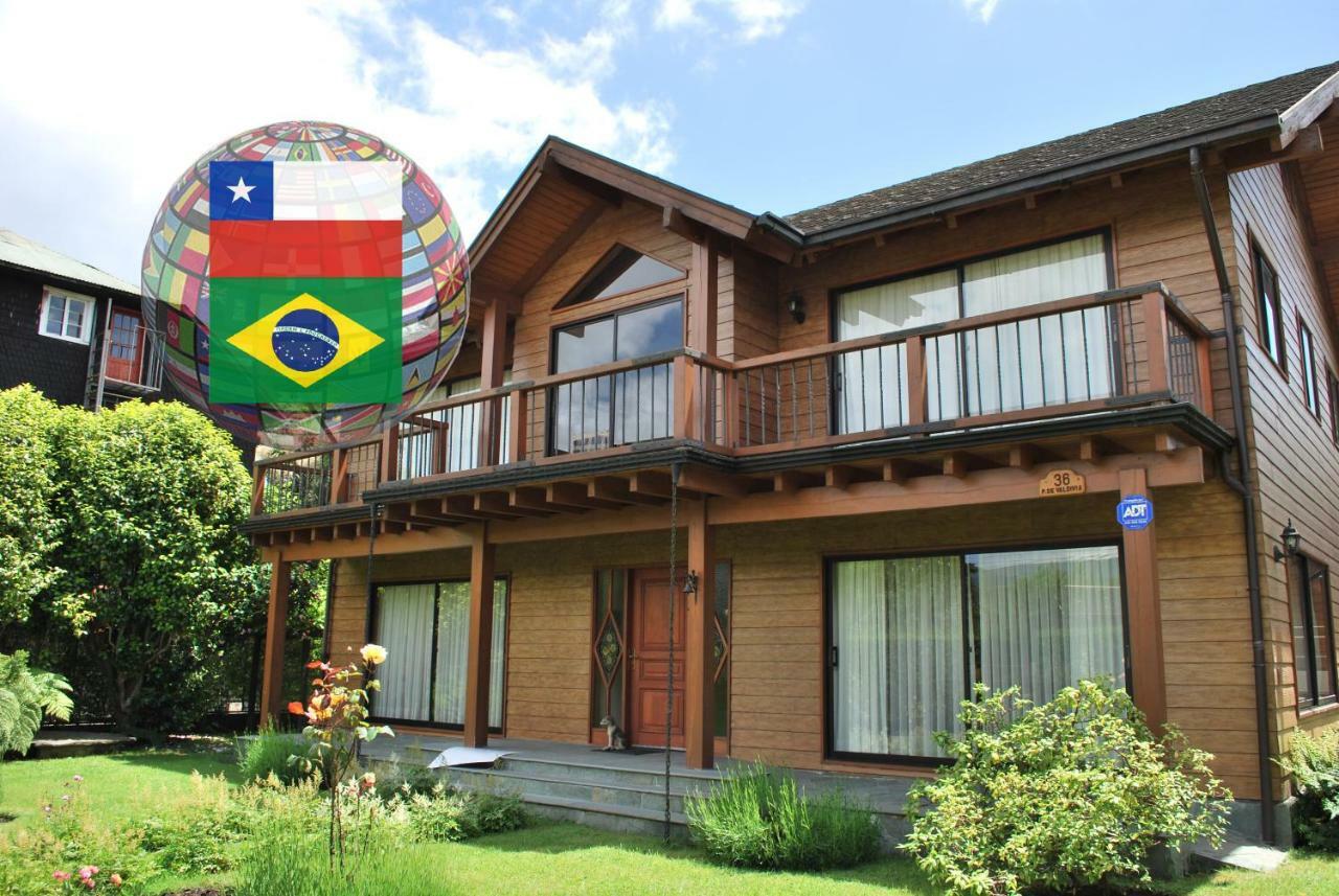 Frontera Pucon Hostel B&B Kültér fotó